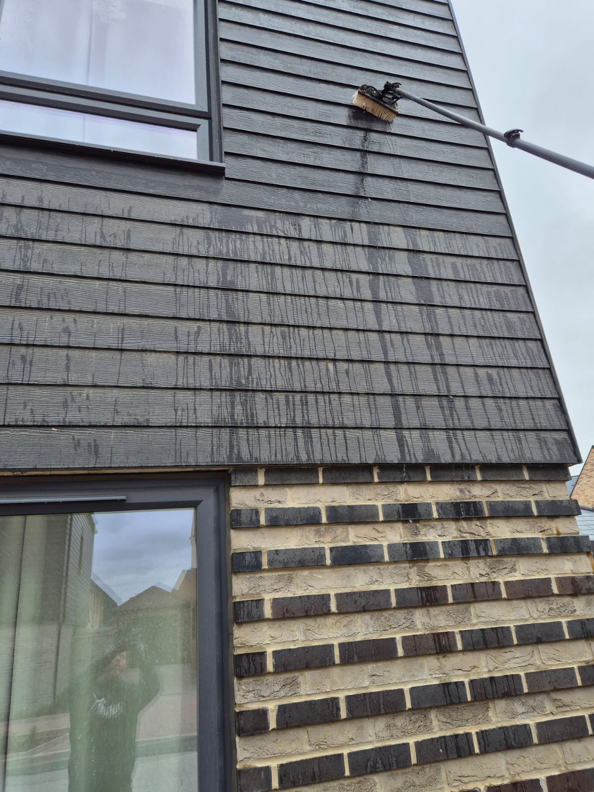 Before Cladding Cleaning Cambridge